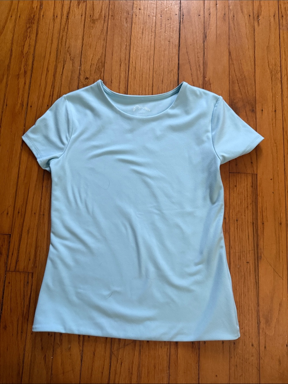 Art Class Baby Blue Tee size 10/12 L